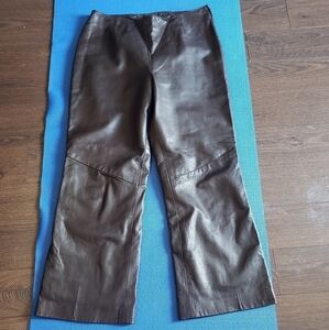 Danier Leather Waist Pants